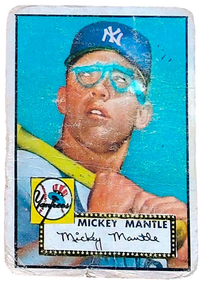 What kids did with their Mantles after unwrapping wax packs is all part of the pleasure, for some collectors.